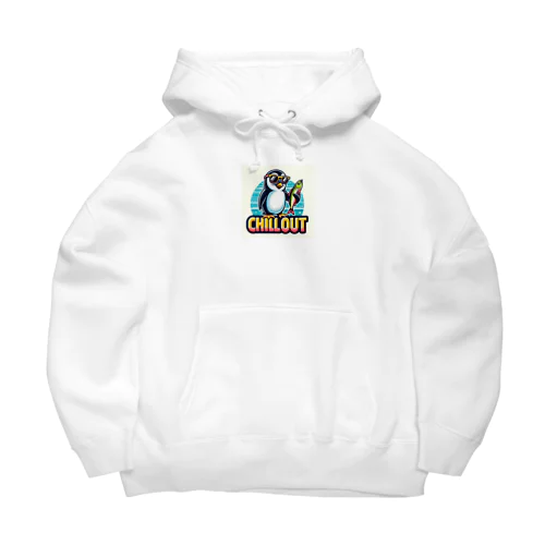 かっこいいペンギン Big Hoodie