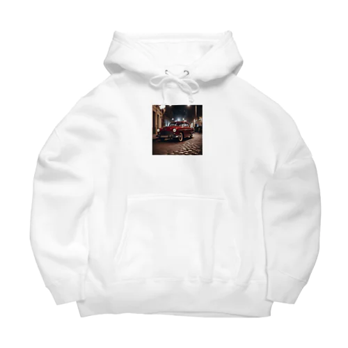 レトロな車 Big Hoodie