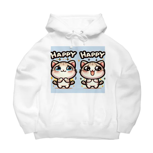 双子猫 Big Hoodie