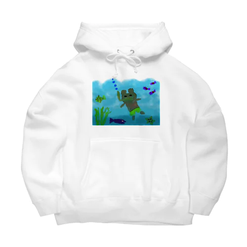 ゆるダイバー Big Hoodie