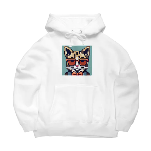 Sharp Cat Big Hoodie