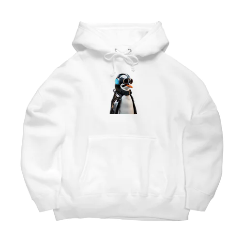 サイバーペンギン Big Hoodie