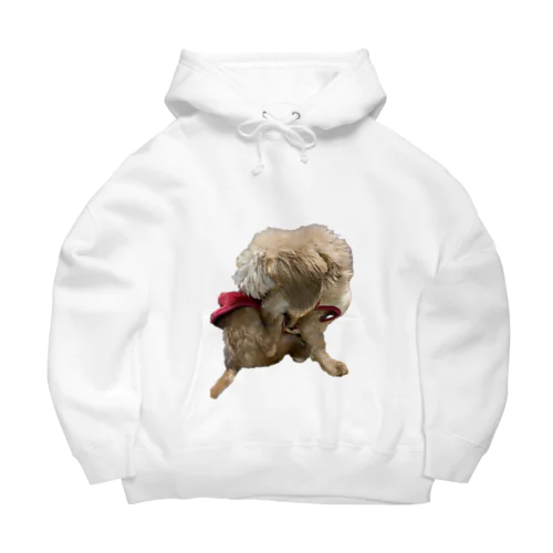 犬　ガジガジ Big Hoodie