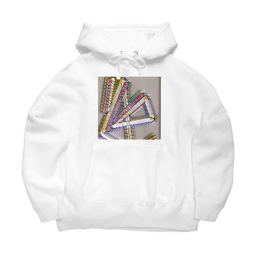 【Abstract Design】No title - Mosaic🤭 Big Hoodie