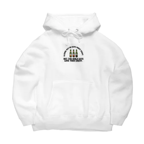 ビール大好き！ビール瓶パーカー Big Hoodie