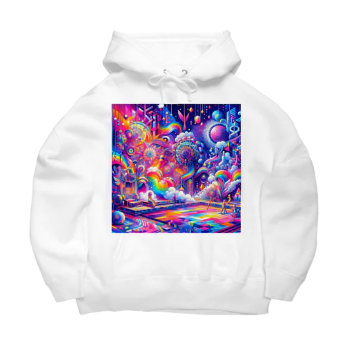 神聖リリスちゃん神殿 🌈💞29.サイケデリック宇宙バスターミナル Big Hoodie