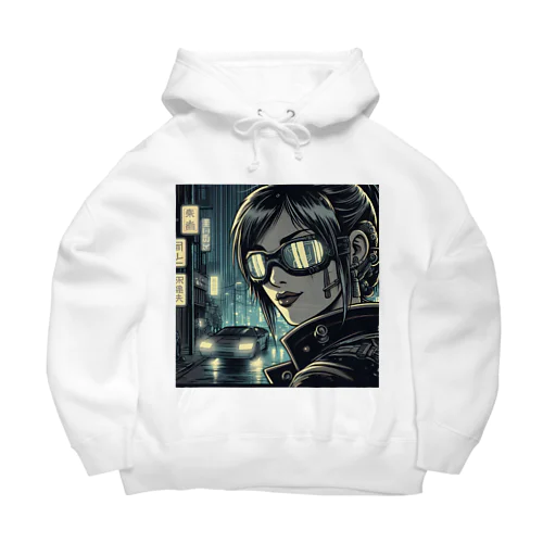 サイバーパンクガールNo.33 Big Hoodie