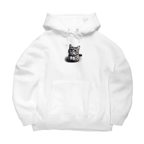 おねだり猫 Big Hoodie