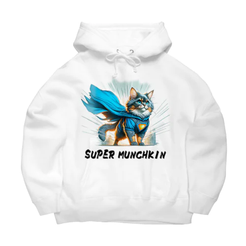 SUPER MANCHKIN 参上！ ビッグシルエットパーカー