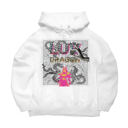 LUV DRAGON Big Hoodie