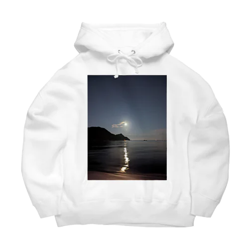 月夜と海 Big Hoodie