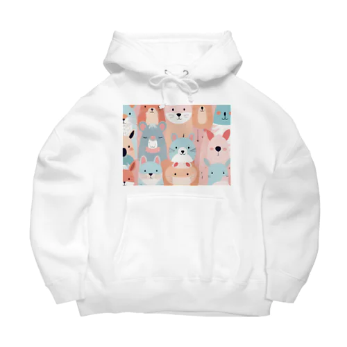 動物ファッションショー Big Hoodie