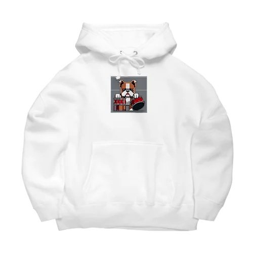 ドラマーブルドッグ Big Hoodie