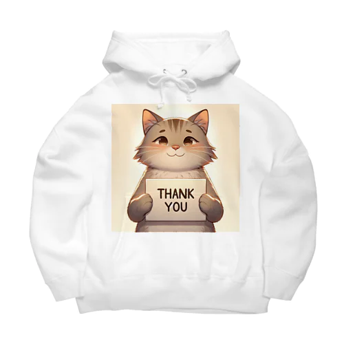 Thank you Cat3 Big Hoodie