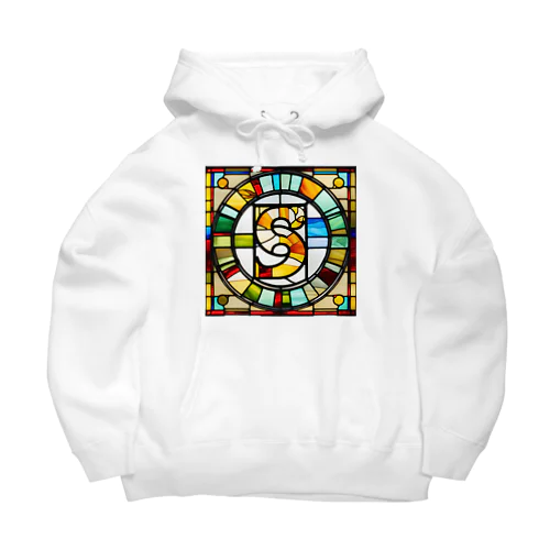 stained glass S Big Hoodie