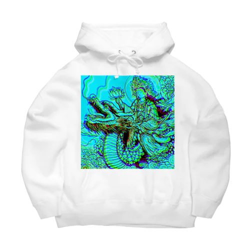 観世音菩薩と龍3「Kanzeon Bodhisattva and dragon3」 Big Hoodie