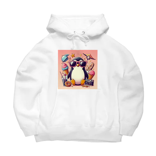 cool penguin ビッグシルエットパーカー