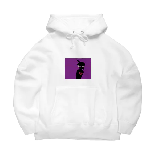 パープルシャドー  Big Hoodie