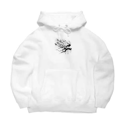 孔雀ジャック Big Hoodie