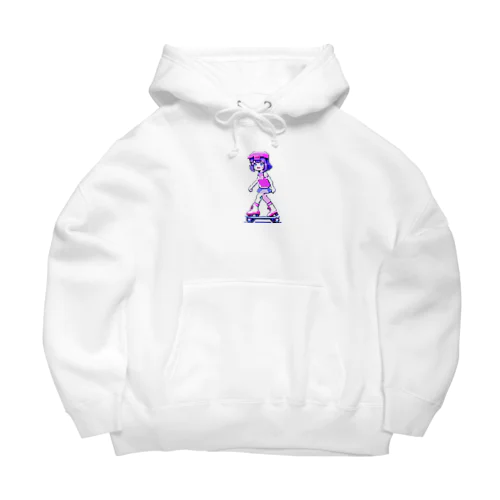 Skate Girl Big Hoodie