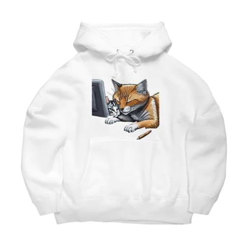 犬と猫 Big Hoodie