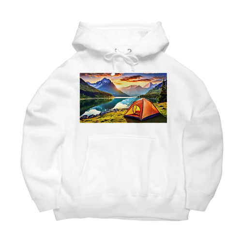 キャンプファッション -Sunrise- Big Hoodie