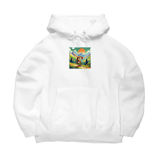 こども登山家 Big Hoodie