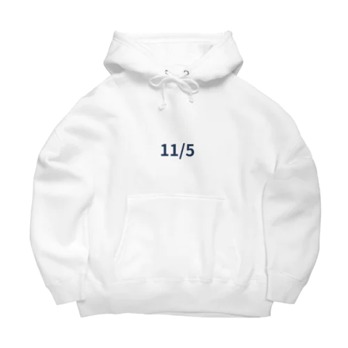 日付グッズ　１１/5 　バージョン Big Hoodie