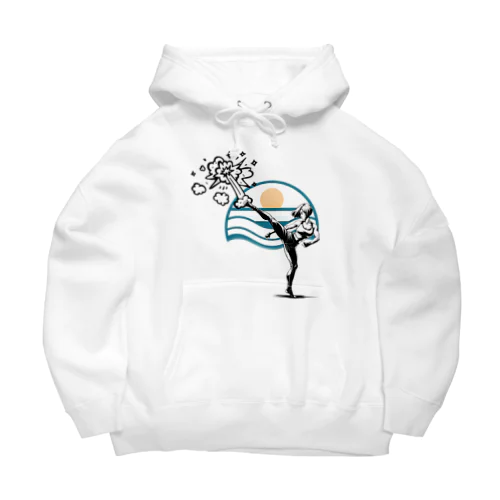 kick something up Big Hoodie