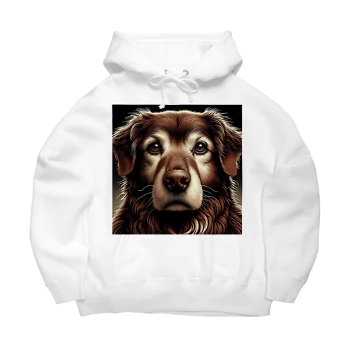 気難しやの犬さん Big Hoodie