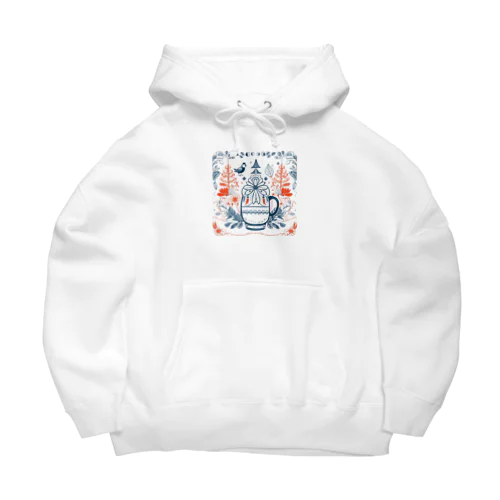 花の詩カップ(The Flower Poetry Cup) Big Hoodie