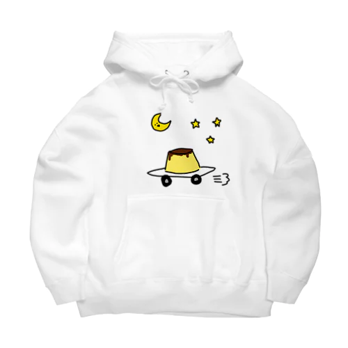 月夜に駆けるプリン Big Hoodie