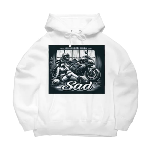 SADバイク女子 Big Hoodie