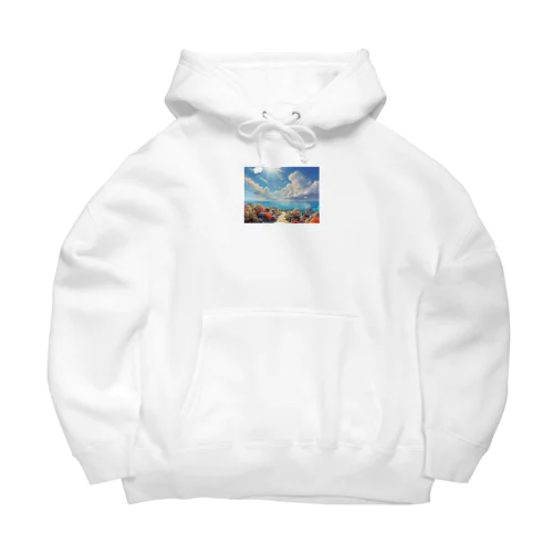 古（いにしえ）に、太陽の下に海洋と海草がありけり Big Hoodie