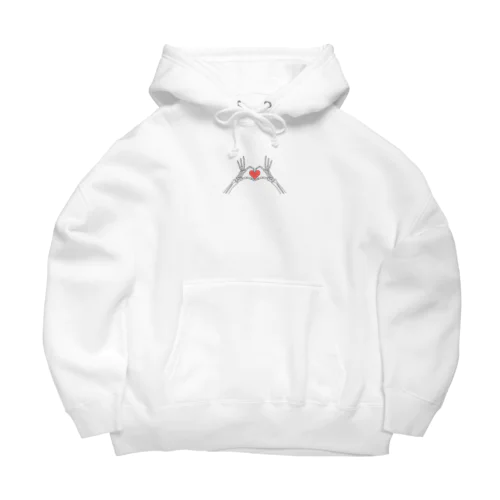 コツシリーズ（ハート） Big Hoodie