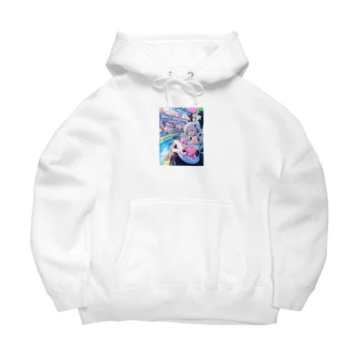 シ一バラダイスで遊ぼう　クニちゃん　2496 Big Hoodie