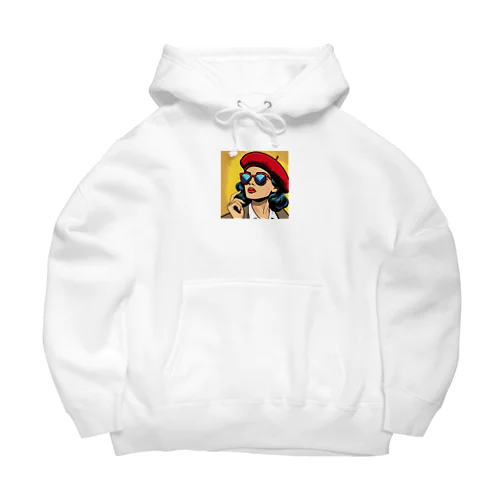 スタイリッシュな女スパイ Big Hoodie