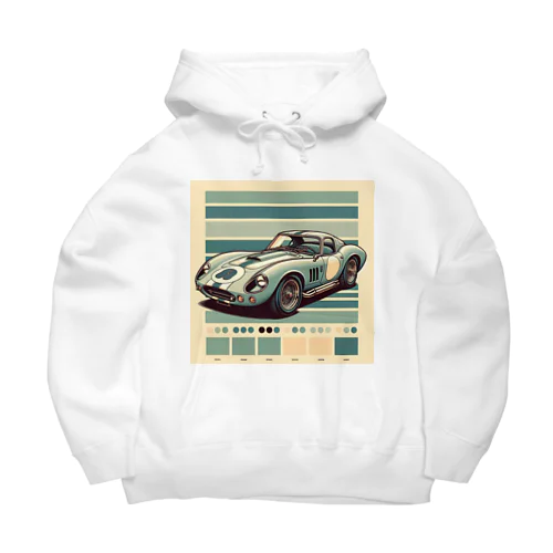 レトロなスポーツカー Big Hoodie