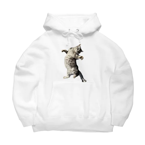 お腹が重くて寝返りが大変な猫 Big Hoodie