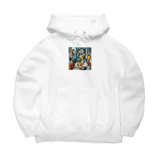 ピカソ風芸術的アートグッズ Big Hoodie