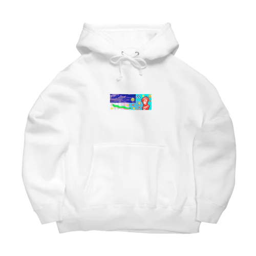 爽やかレモンのキャンディ Big Hoodie