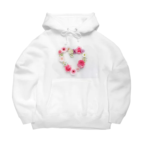 花ハート Big Hoodie