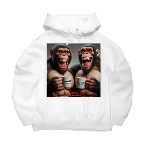 AREUS× CHIMPANZEE#3 Big Hoodie