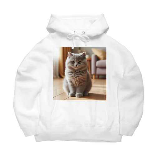 ねこニコばん Big Hoodie