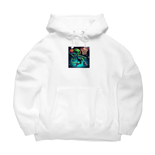 バスケットエイリアン Big Hoodie