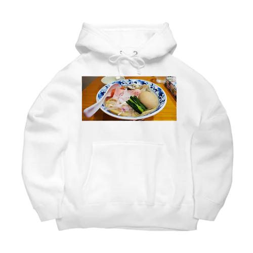 ラーメン　旨い　激うまラーメン　塩味 Big Hoodie