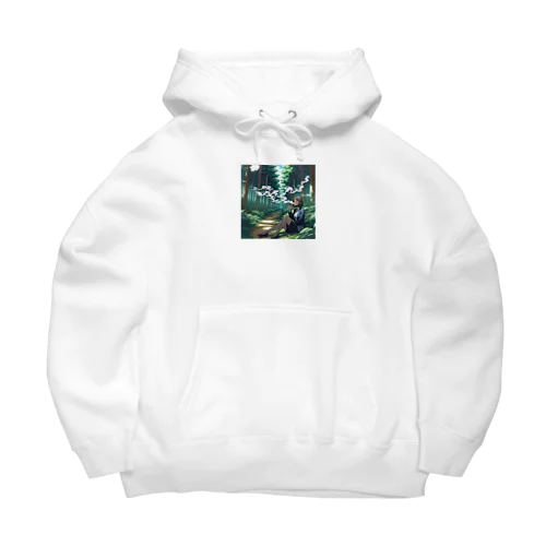 仕事休憩 Big Hoodie