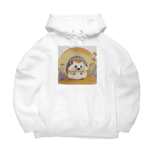 夕焼け空のハリネズミ🦔 Big Hoodie