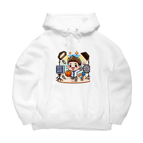 可愛い、かず。さん、バスケダーツ Big Hoodie