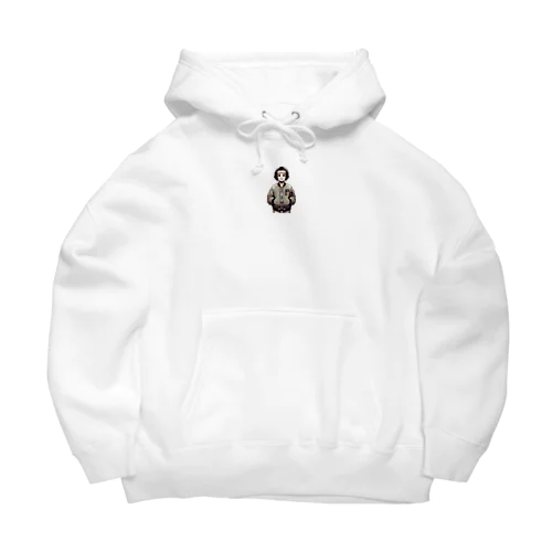 girl（pixel art） Big Hoodie